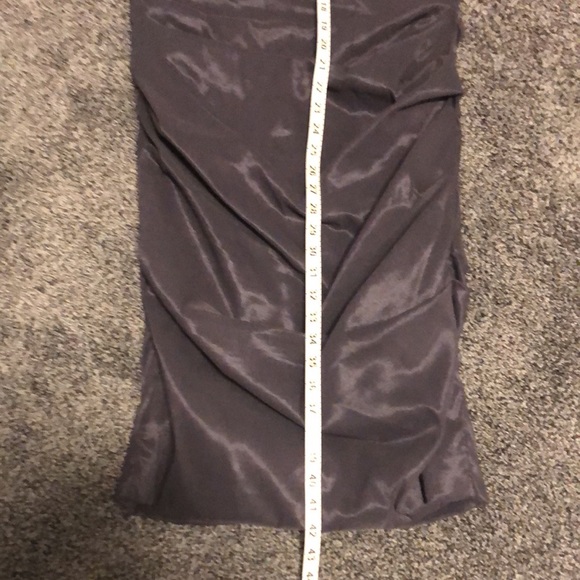 Le Chateau Grey Halter Cocktail Dress - Picture 5 of 8